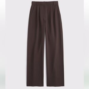 Abercrombie and Fitch Sloane Tailored Wide Leg Pant